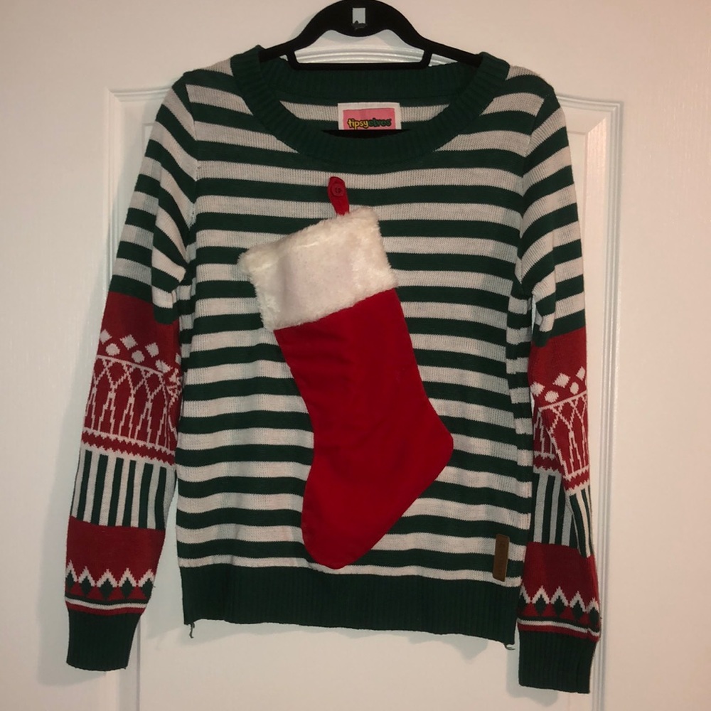 Tipsy Elves ugly Christmas sweater